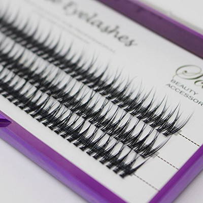 

Bodermincer Scala Fish Tail False Lashes 120Pcs Handmade Luxury Mink Premade Lash 5D Volume Fans Individual Eyelash Extensions(Pack of 1)