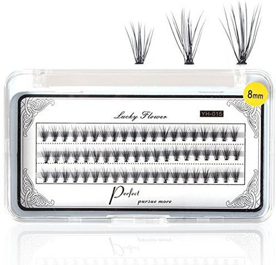 

Bodermincer Scala 20 Roots Grafting False Eyelashes 60Pcs Women Soft Mink Black 0.07Mm C 20D Wave Individual Fake Eye Lashes Makeup Extension Tools(Pack of 1)