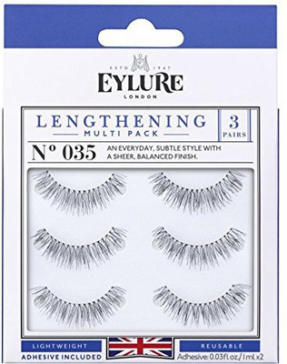 

Eylure Lengthening Eyelash Multipack 035 3 Count(Pack of 3)