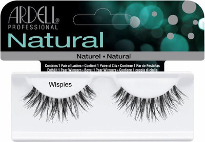 

Ardell Invisibands False Eyelashes Wispies Black(Pack of 1)