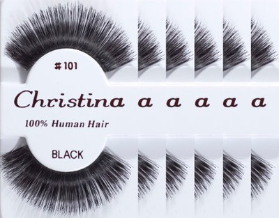 Christina 6Packs Eyelashes 101(Pack of 6)