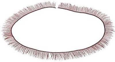 

Dovewill Cute Charming Big Pretty Eye Make Up Fashion Accessory Delicate Plastic Eyelashes For Bjd Dolls Dark Brown(Pack of 1)