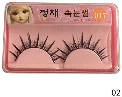Gracefulvara Faux Hyperbole Thick Lashes Doll Eyelashes 2(Pack of 1)