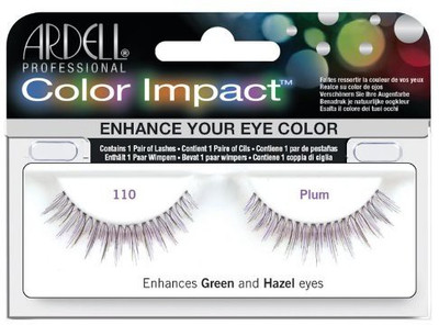 

Ardell Color Impact Lash False Eyelashes 110 Plum(Pack of 1)
