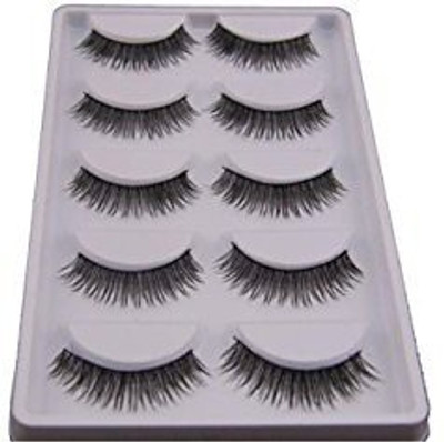

Emubody False Eyelashes 5 Pair Natural Look Voluminous Extension Makeup(Pack of 1)