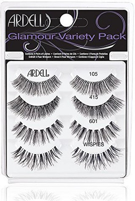

Ardell Best Of Glamour Variety Pack False Eyelashes 4 Pairs Glamorous Fake(Pack of 4)
