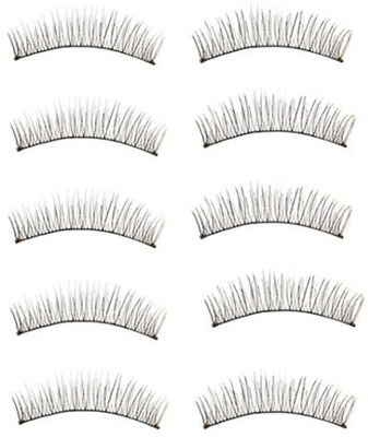 

Start 10 Pair Natural Beauty Long Soft Dense Handmade False Eyelashes(Pack of 1)