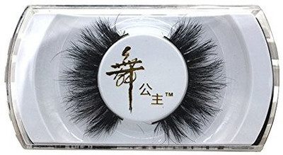

Bleumoo Black Luxurious Real Mink Natural Thick False Eyelash(Pack of 1)