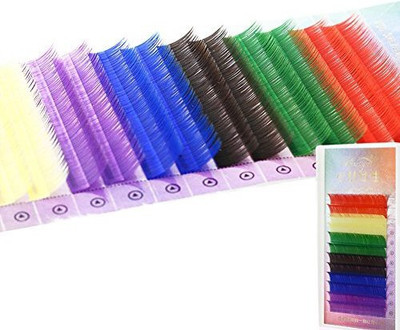 

Bodermincer Scala Eyelash Extensions Individual Mink C Curl Thickness 0 15Mm Length 6 Colors False Lashes Assort Mixed In One Tray(Pack of 1)