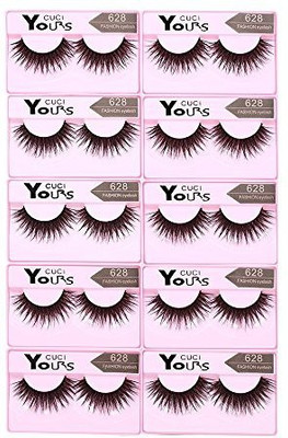 

Docooler 10 Pairs False Eyelashes Pure Handmade Thick Long Voluminousfake Lashes(Pack of 1)