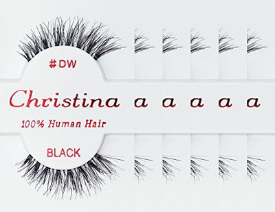 

Christina 100 Human Hair False Eyelashes(Pack of 1)