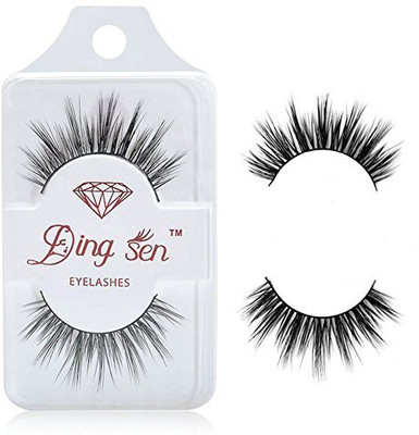 

Gracefulvara 100 Natural Real Mink Thick Makeup Eye Lashes False Eyelashes(Pack of 1)