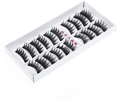 

Toogoor 10 Pair Long Voluminous False Eyelashes Eye Lash Makeup(Pack of 1)