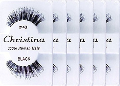 

Christina Eyelashes 43 6 Pair Set 2(Pack of 6)
