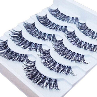 

Yjydada Gracious Makeup Handmade 5Pairs Natural Long False Eyelashes Extension Exquisite(Pack of 1)