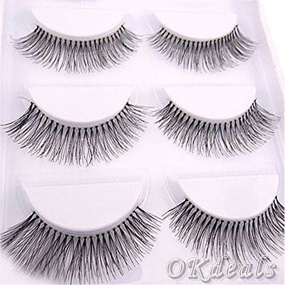 

Genenic Okdeals New 5 Pair Thick Crisscross Long False Eyelashes Fake Eye Lashes Voluminous Makeup(Pack of 1)