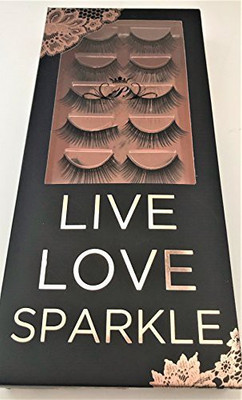 

Paris Hilton Ooh La Live Love Sparkle False Eyelashes 5 Sets(Pack of 1)