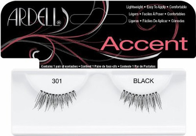 

Ardell Duralash Accents False Eyelashes 301 Black(Pack of 1)