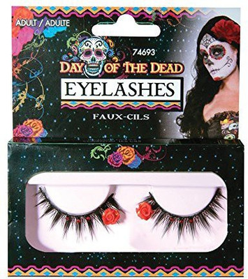 

Forum Novelties Day Of The Dead Fake Eyelashes(Pack of 1)