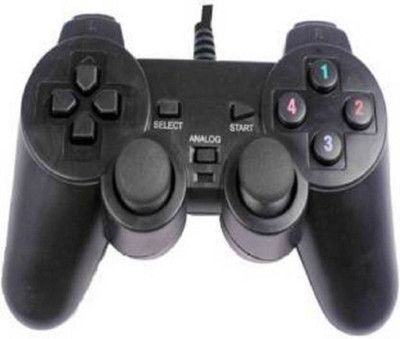 

Phezo QHM7468 USB Vibration Game Pad Remote Joystick Computer GamePad Gamepad (Black, For PC) USB Gamepad(Multicolor, For Mac OS)