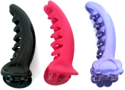 

Fashionable 3 KOREAN Banana Clip(Multicolor)