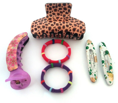 

Fashionable KOREAN Hair Claw, Banana Clip, Hair Clip, Rubber Band(Multicolor)
