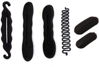 

AASA HAir Accessory Tools For Girls & Women For Different Hair Styles Hair Accessory Set(Black)