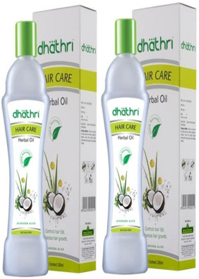 

Dhathri Hair Care Herbal Oil Pack of 2 - 100 ml each Hair Oil(200 ml)