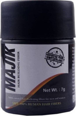 

Bueno Human Hair Building Fibers For Men And Women, Hair Volumizer For Men And Women, Black, Pack Of 1(7 g)