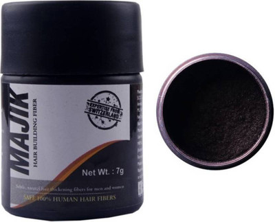 

Bueno 100% Human Hair Building Fiber 1 Soft Hair Volumizer Powder, Hair Fiber Sprinkler For Men And Women Thin Hair, (DARK BROWN), Pack Of 1(7 g)