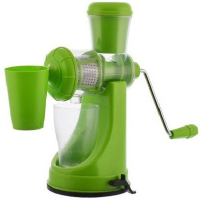 

Nightstar Fruits and Vegetable Orange Juicer with Steel Handle and Cup 0 Watts Juicer(Green, 1 Jar)