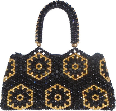 

RAINBOW Hand-held Bag(Black, Gold)