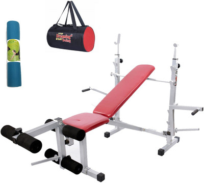 

Lifeline Multi Bench 309 | Bundles With Yoga Mat and Gym Bag Home Gym Combo(100 - 120 kg)