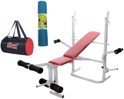 

Lifeline Multi Gym Bench 308 | Bundles With Gym Bag and Yoga Mat Home Gym Combo(100 - 120 kg)