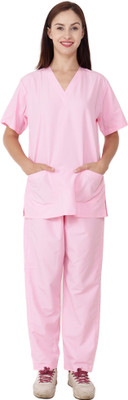 

Trident RI_FE_1160_PINK_S Shirt, Pant Hospital Scrub(Pink S)