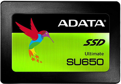 

ADATA SU650 480 GB Laptop, Desktop, All in One PC's, Servers Internal Solid State Drive (SU650)