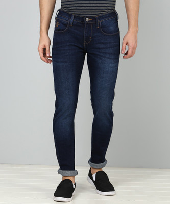 Wrangler Skinny Men Blue Jeans