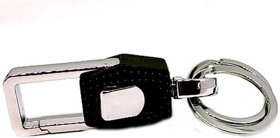 Spot Deal SDL1633 Locking Heavy Metal Black Key Chain