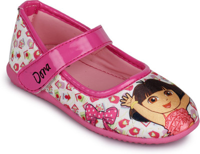 

Dora Girls Velcro Ballerinas(Pink
