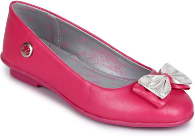 

Barbie Girls Slip on Ballerinas(Pink, Fushia