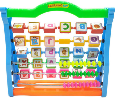 

Bluwings Alphabets Picture and numbers Learning with Fun Kit for Kids(Min.Age 3 years)(Multicolor)