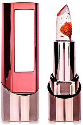 

Richoose Jelly Lipstick Long Lasting Color Change Moisturize Gloss Flower Professional Bright Surplus Lips Cosmetic(Orange)