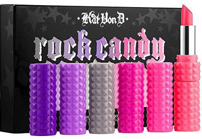 

Kat Von D Rock Candy Studded Kiss Lipstick Set Limited Edition(Multicolor)