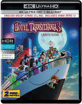 

Hotel Transylvania 3: A Monster Vacation (4K UHD & HD)(4K(UHD) Blu-ray English)