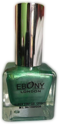 

Ebony Quick Dry Mirror Nail Paint - Green Color Green Color