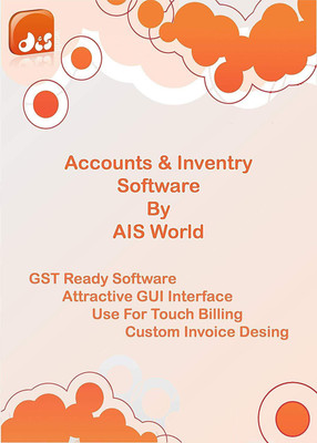 Aisworld GST Ready Accounting Softwear Annual Subscription For Online Billing, Accounting, GST Returns Analytics Inventory Multi-User