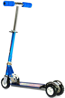 

INDMART Kids Large Scooty with Tractor wheels and Foot Brake Metallic Blue(Blue)