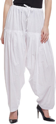 Skandas Trendz Cotton Blend Solid Patiala