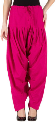 Skandas Trendz Cotton Blend Solid Patiala