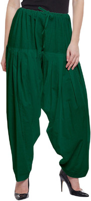 Skandas Trendz Cotton Blend Solid Patiala